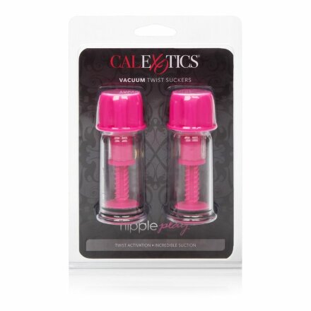 Вакуумные массажёры для сосков Nipple Play Vacuum Twist Suckers 