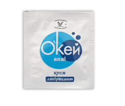 Крем-лубрикант &quot;Окей Anal&quot; в одноразовой упаковке - 4 гр.