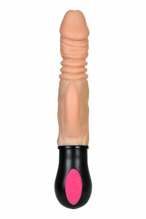 Реалистичный вибратор A-Toys с функцией Up-Down - 24,2 см. 