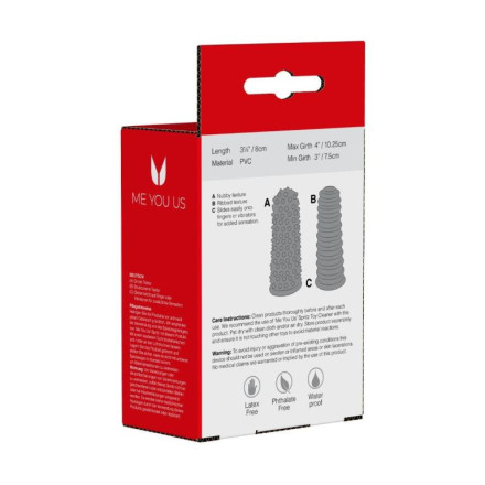 Набор из 2 насадок на пальцы Lust Fingers Sleeve 