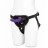 Фиолетовый поясной фаллоимитатор Strap on Harness &amp; 5in Dildo Set - 12,25 см. 