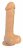 Телесный фаллоимитатор 8 Inch Carved DIldo - 22 см. 