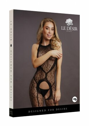 Эффектный кэтсьюит с доступом Crotchless Leopard 