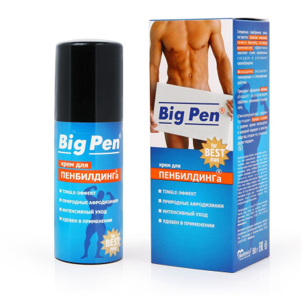 Крем Big Pen для увеличения полового члена - 50 гр. 