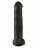 Чёрный фаллоимитатор-гигант 15&quot; Cock with Balls - 40,6 см. 