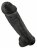 Чёрный фаллоимитатор-гигант 15&quot; Cock with Balls - 40,6 см. 