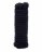 Чёрная веревка для связывания BONDX LOVE ROPE - 5 м. 