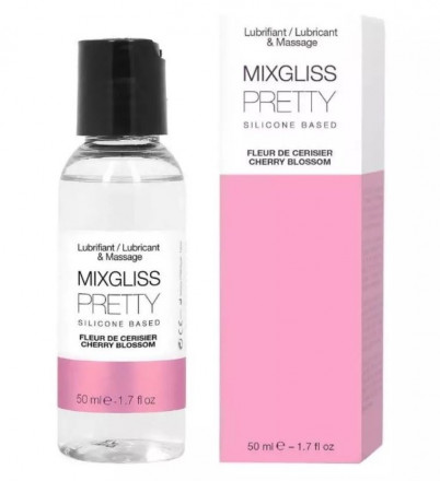 Смазка на силиконовой основе Mixgliss Pretty - 50 мл. 