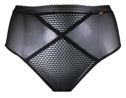 Высокие сетчатые трусики High Waisted Brief 