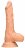 Телесный фаллоимитатор Realistic Dildo With Balls - 25 см. 
