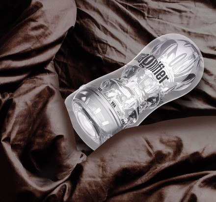 Прозрачный мастурбатор Soft and Wet Magnifier 