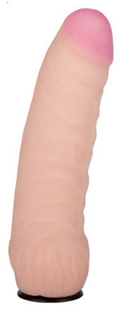 Черный пояс-трусики с двумя насадками Soft-Dolli - 16,5 и 10,5 см. 