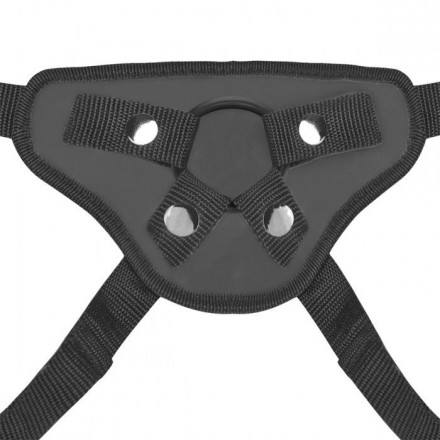 Страпон унисекс Beginners Strap-On с 2 насадками - 15 и 13 см. 