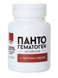 Биостимулятор &quot;Пантогематоген&quot; с пантами марала - 30 капсул (0,5 гр.)
