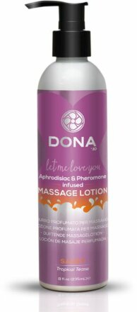 Увлажняющий массажный лосьон DONA Sassy Tropical Tease - 235 мл. 