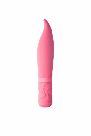 Розовый мини-вибратор BonBon’s Powerful Spear - 15,2 см. 