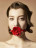 Изысканный кляп в форме розы Rose Ball Gag 