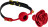 Изысканный кляп в форме розы Rose Ball Gag 