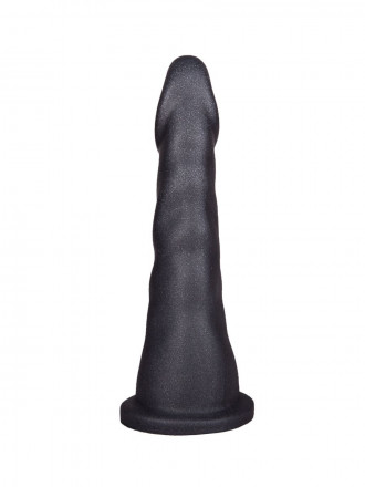 Насадка-фаллоимитатор на кожаных трусиках Harness Ultra Realistic 6,5&quot; - 18,5 см. 