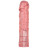 Розовая фаллическая насадка Vac-U-Lock 8&quot; Crystal Jellies Dong - 20,3 см. 