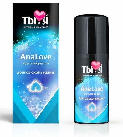 Анальный силиконовый лубрикант AnaLove - 50 гр. 