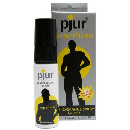 Пролонгирующий мужской спрей pjur SUPERHERO spray - 20 мл. 