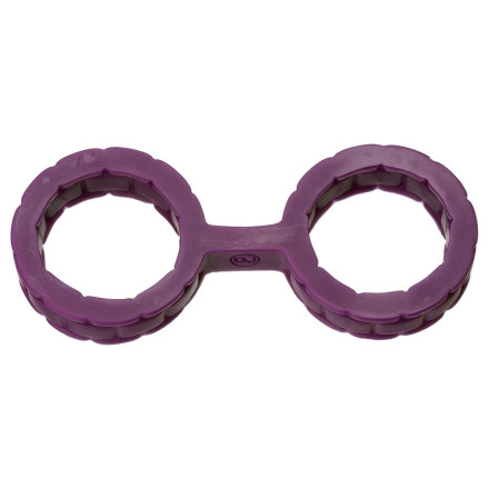 Фиолетовые силиконовые наручники Style Bondage Silicone Cuffs Small 