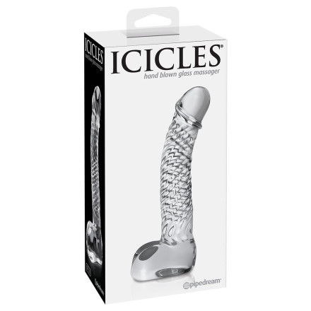 Анальный стимулятор Icicles №61 - 16,5 см. 