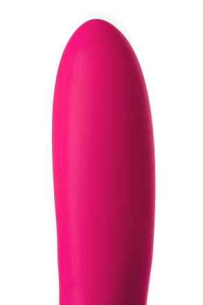 Ярко-розовый вибратор Mystim Elegant Eric - 27 см. 