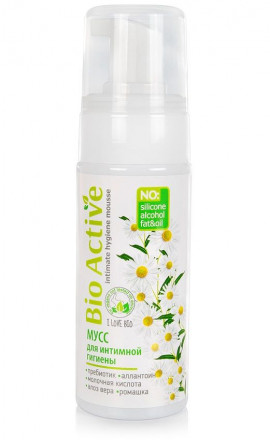 Мусс для интимной гигиены Bio Active - 150 мл. 