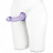 Фиолетовый безремневой страпон Strapless Strap-On 