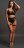 Эротический комплект из сетки Bra Set With Garters 
