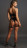 Эротический комплект из сетки Bra Set With Garters 