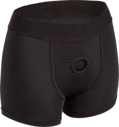 Черные трусы-боксеры BOUNDLESS BOXER BRIEF HARNESS L/XL 