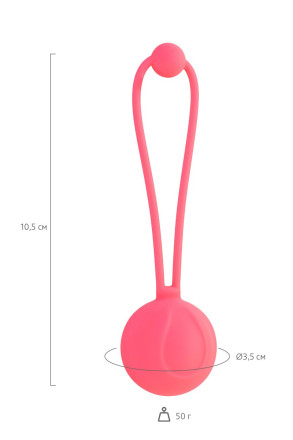Коралловый вагинальный шарик ROSY 