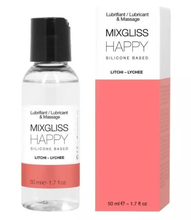 Смазка на силиконовой основе Mixgliss Happy - 50 мл. 