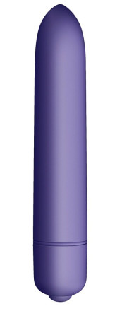 Фиолетовая вибропуля Berri Licious - 9 см. 