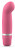 Розовый мини-вибратор Bcute Classic Curve - 10 см. 