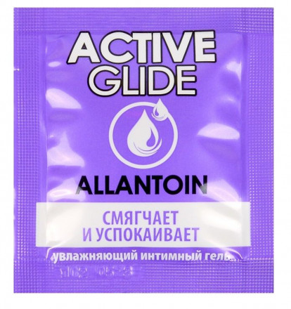 Лубрикант на водной основе Active Glide с аллантоином - 3 гр. 