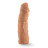 Насадка-фаллоимитатор для трусиков с плугом Realistic 8 Inch Lock On Dildo - 20,3 см. 