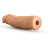 Насадка-фаллоимитатор для трусиков с плугом Realistic 8 Inch Lock On Dildo - 20,3 см. 