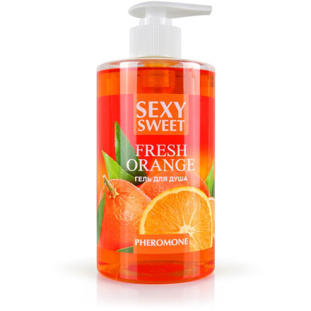 Гель для душа Sexy Sweet Fresh Orange с ароматом апельсина и феромонами - 430 мл. 