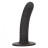 Черный анальный стимулятор 6” Ridged Probe - 15,25 см. 