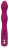 Фиолетовый вибратор A &amp; G-Spot Rabbit Vibrator для стимуляции зон G и A - 23,6 см. 