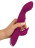 Фиолетовый вибратор A &amp; G-Spot Rabbit Vibrator для стимуляции зон G и A - 23,6 см. 