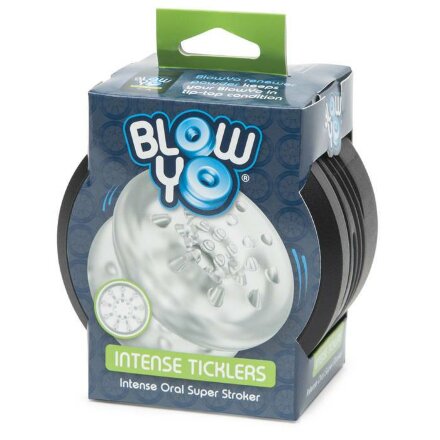 Мастурбатор с шишечками BlowYo Intense Ticklers Textured Blowjob Stroker 