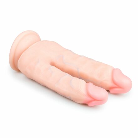 Анально-вагинальный фаллоимитатор Easytoys Double Dildo - 18 см. 