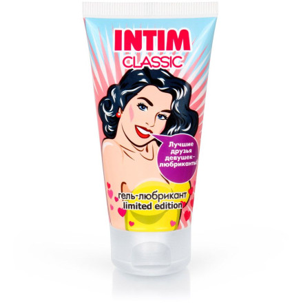 Гель-лубрикант на водной основе INTIM CLASSIC Limited Edition - 50 гр. 