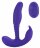 Фиолетовый стимулятор простаты Remote Control Anal Pleasure Vibrating Prostate Stimulator - 13,5 см. 
