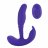 Фиолетовый стимулятор простаты Remote Control Anal Pleasure Vibrating Prostate Stimulator - 13,5 см. 